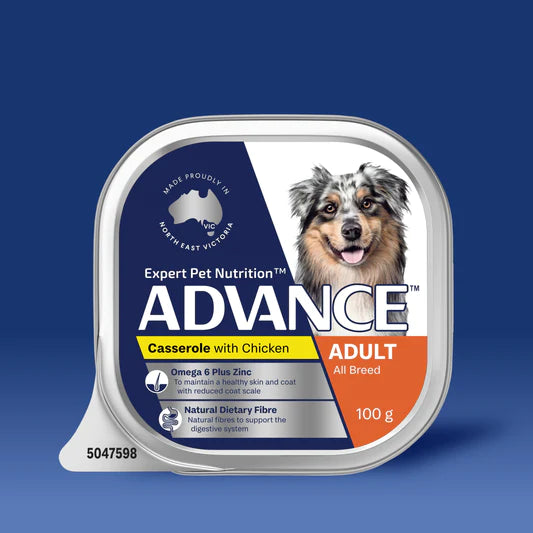 Advance Adult All Breed Chicken Casserole 12 x 100g