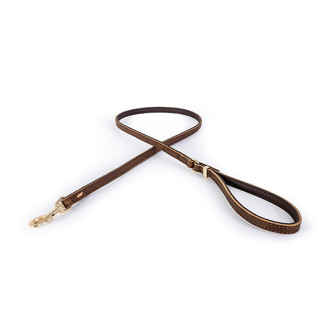 EzyDog Oxford Leather Dog Lead LITE 48" (120cm)