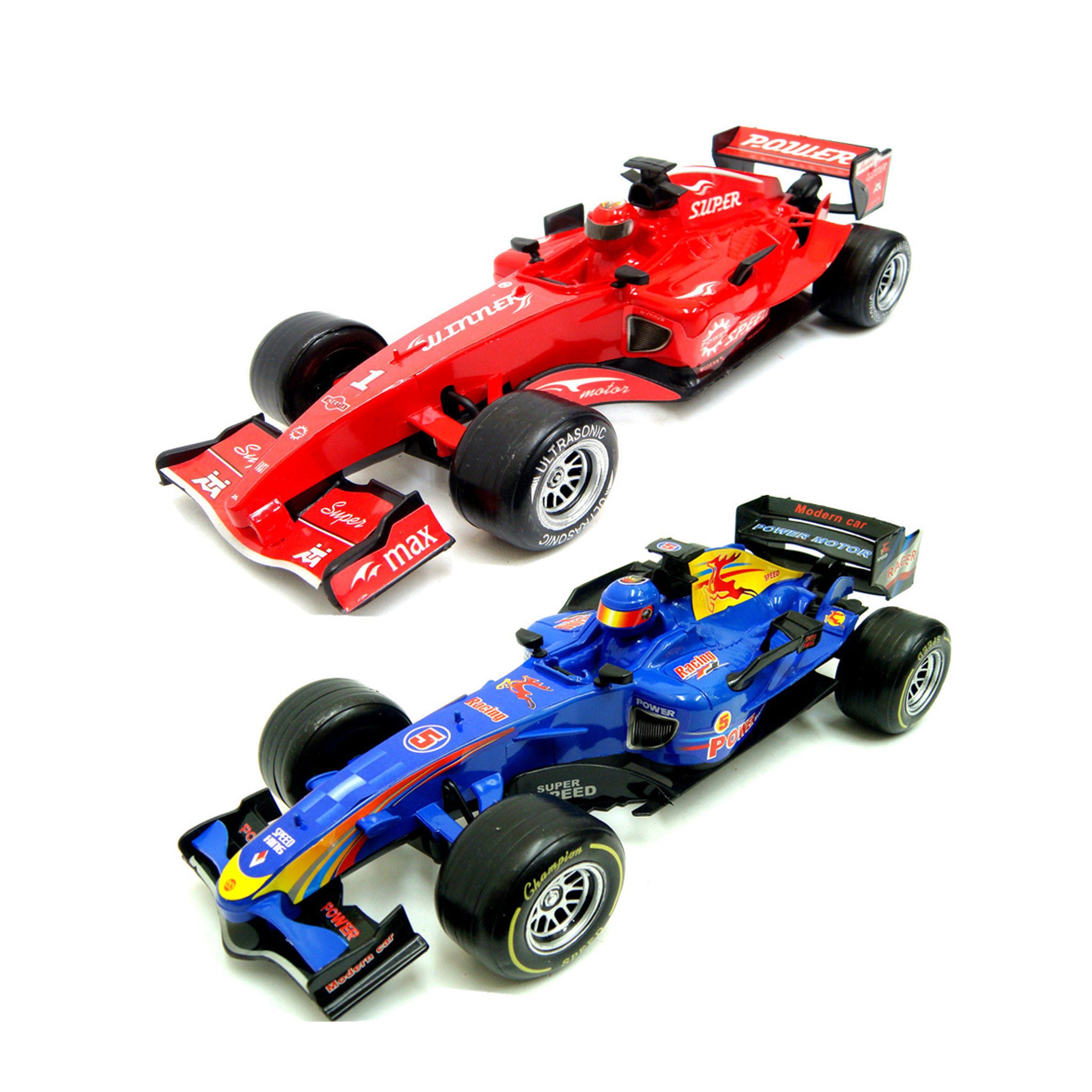 F1 Racing Car Friction with Lights & Sounds – Assorted