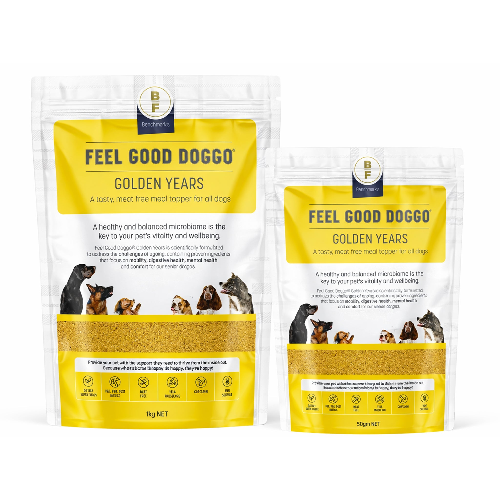 Feel Good Doggo Golden Years Meal Topper for Dogs