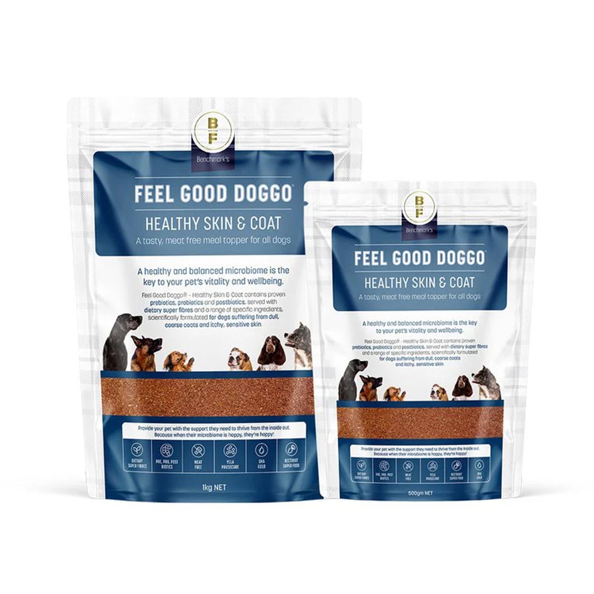 Feel Good Doggo Skin & Coat Meal Topper for Dogs
