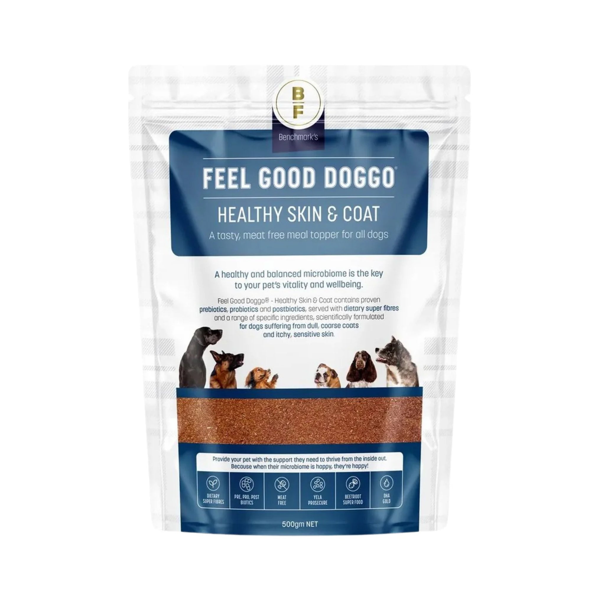 Feel Good Doggo Skin & Coat Meal Topper for Dogs
