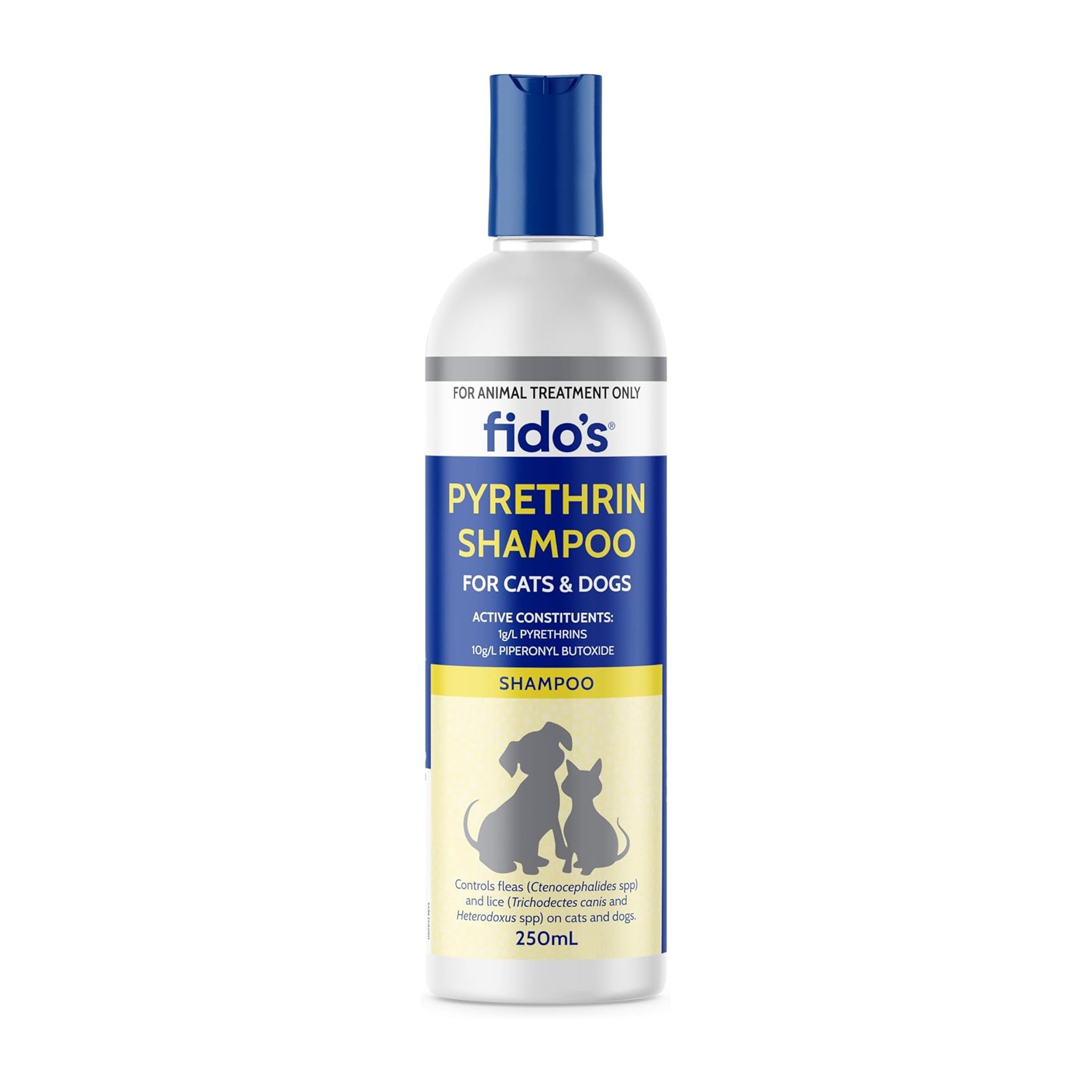Fido’s Pyrethrin Flea & Tick Shampoo for Dogs – 250ml