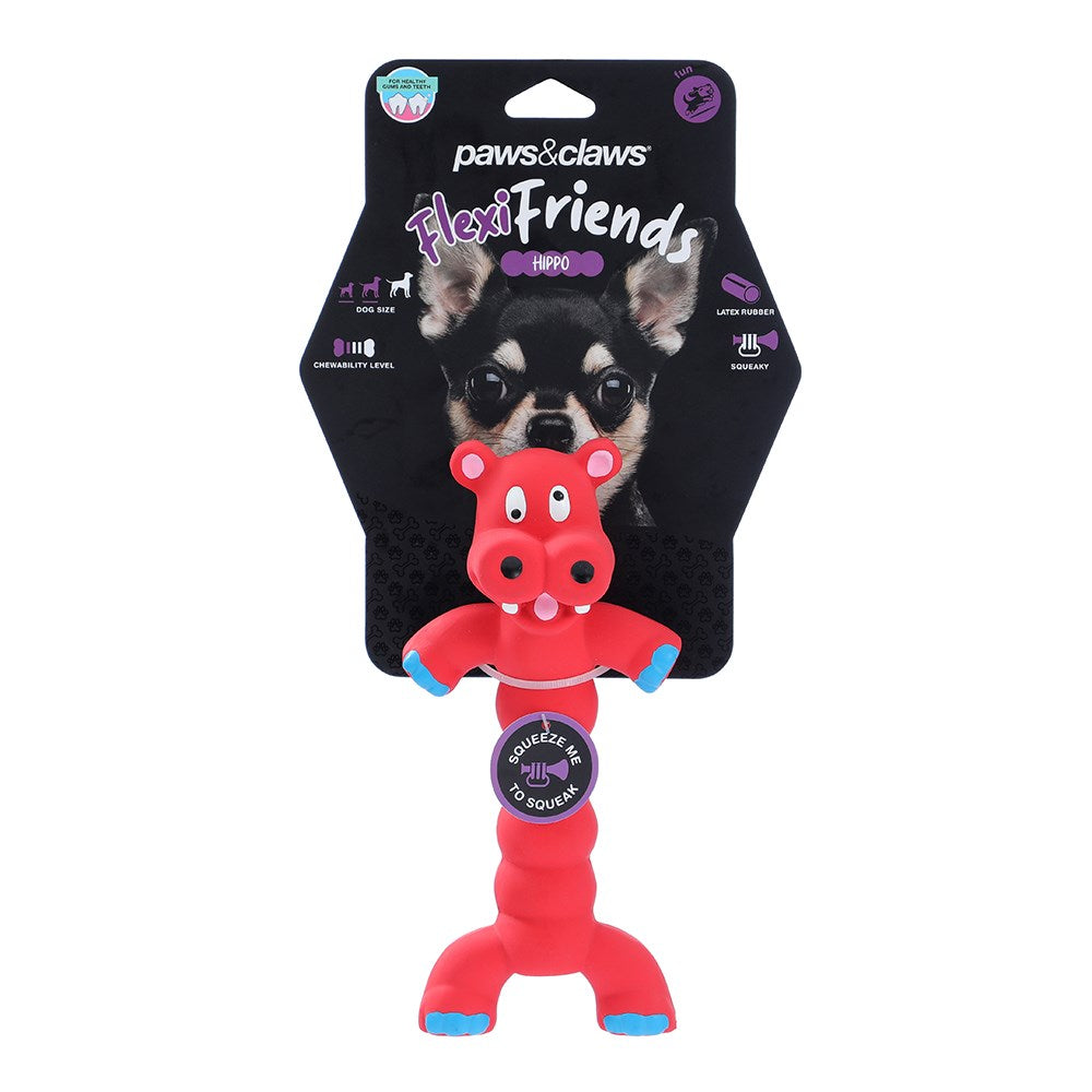 Flexible Friends Animal Latex Dog Toy (20cm) – Assorted