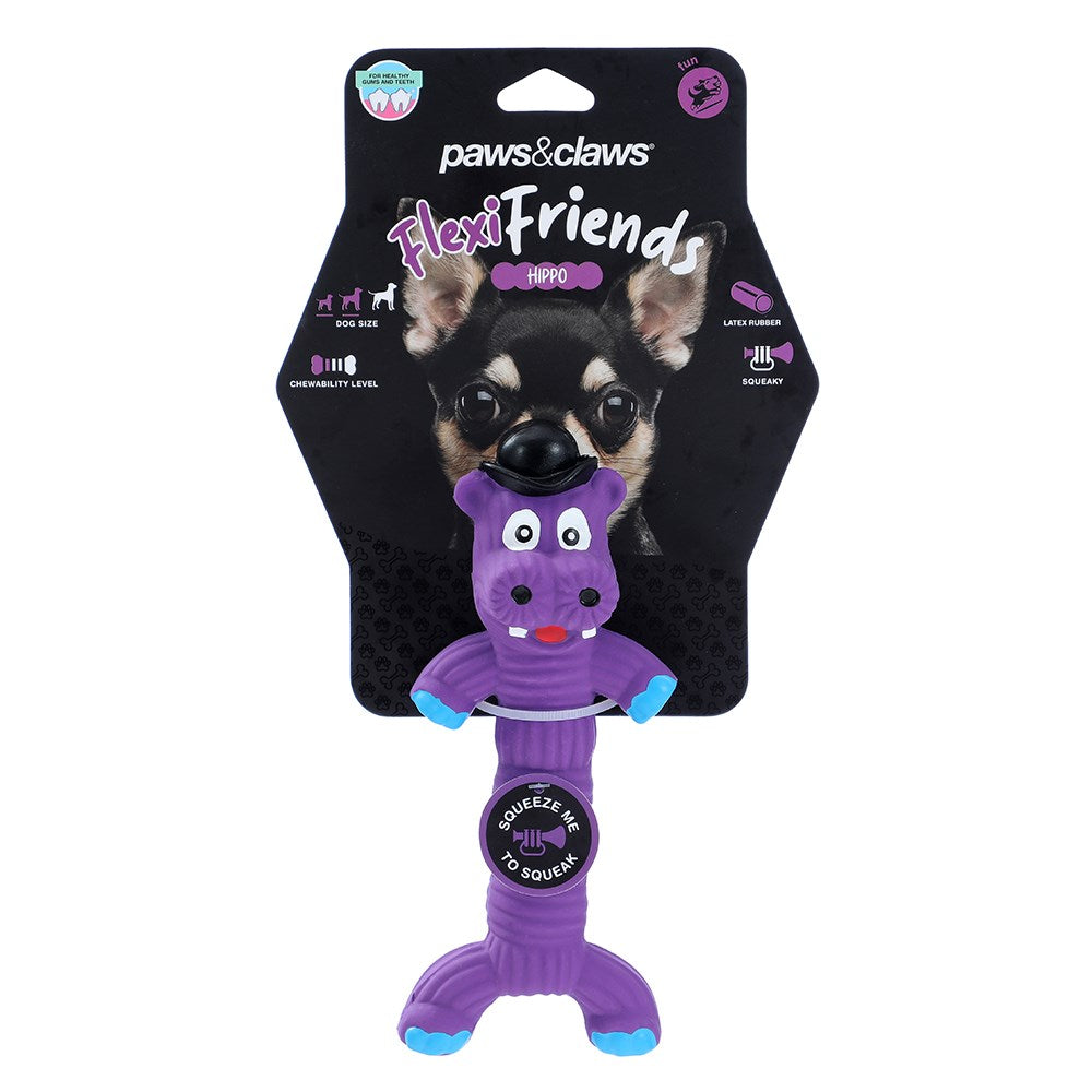 Flexible Friends Silly Animals Latex Dog Toy – Assorted (20cm)