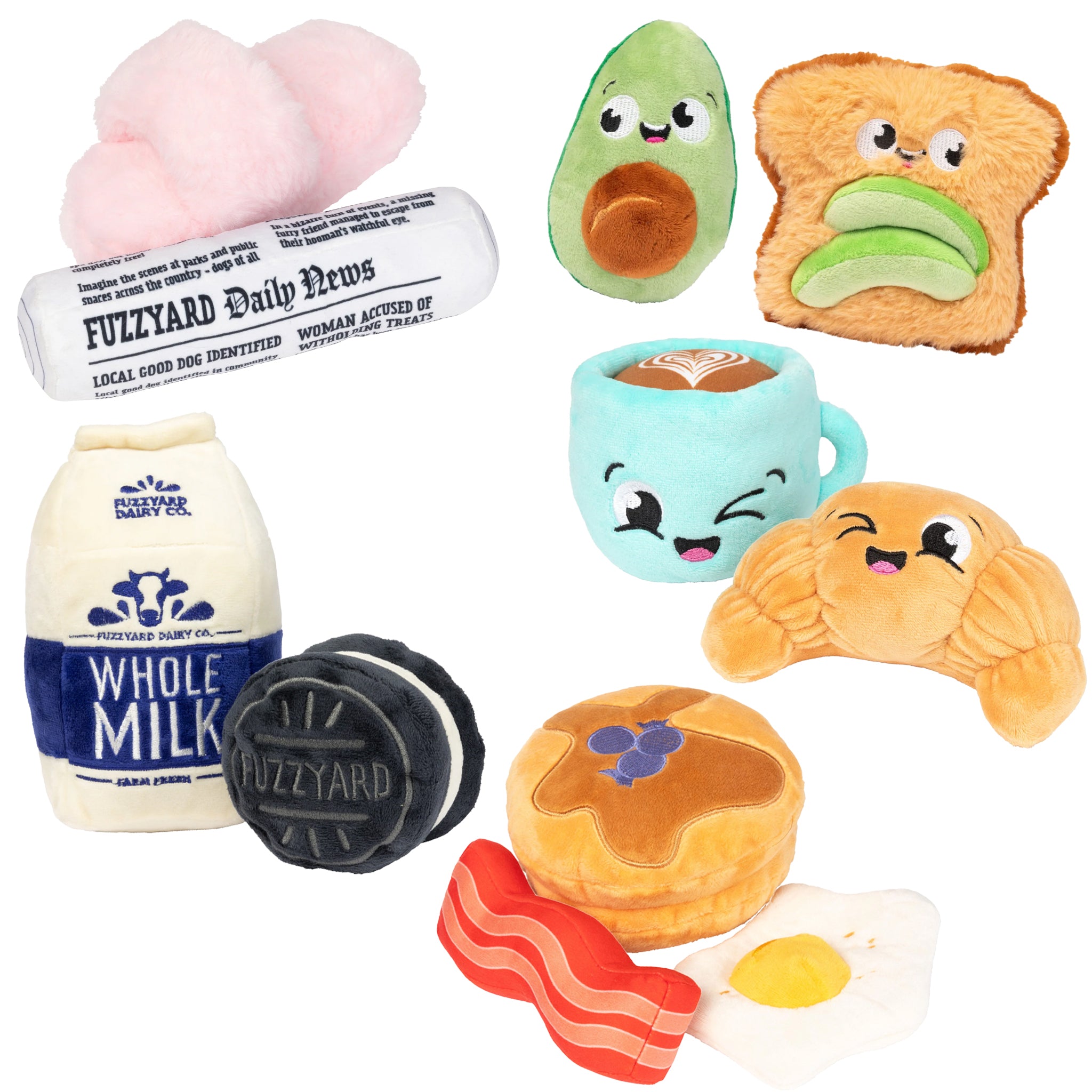 FuzzYard Breakfast Packs Dog Toys