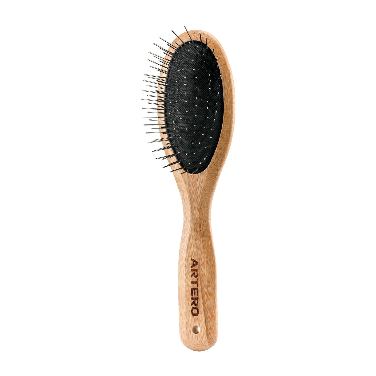 Artero NC Metal Pin Brush – Bamboo Grooming Brush
