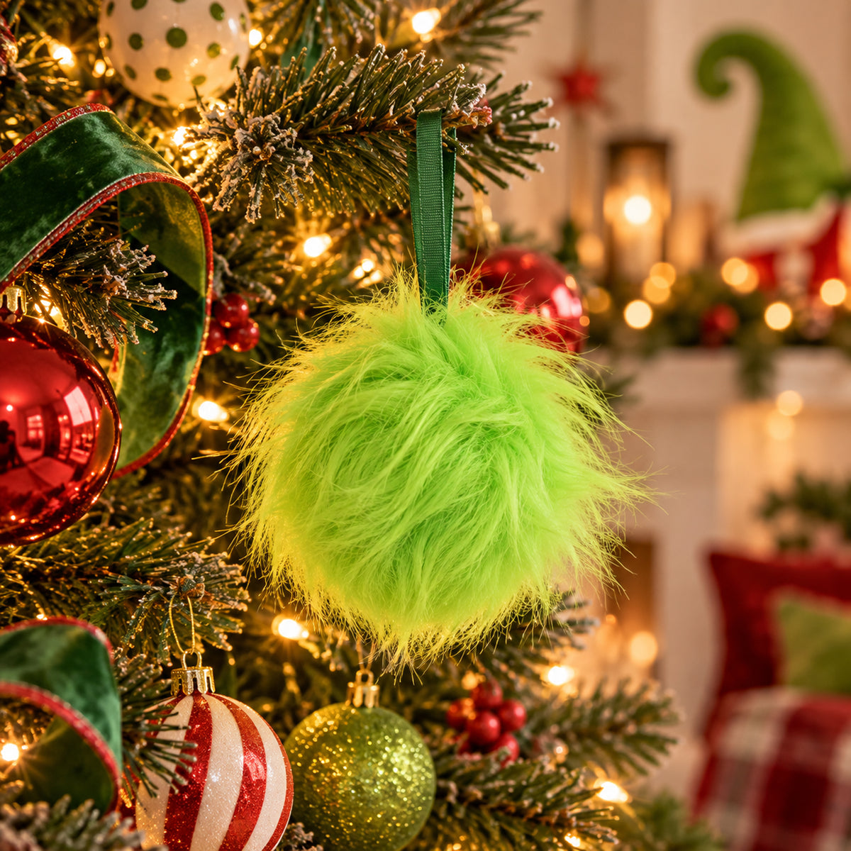 Grumble Christmas Decoration Bauble 8cm