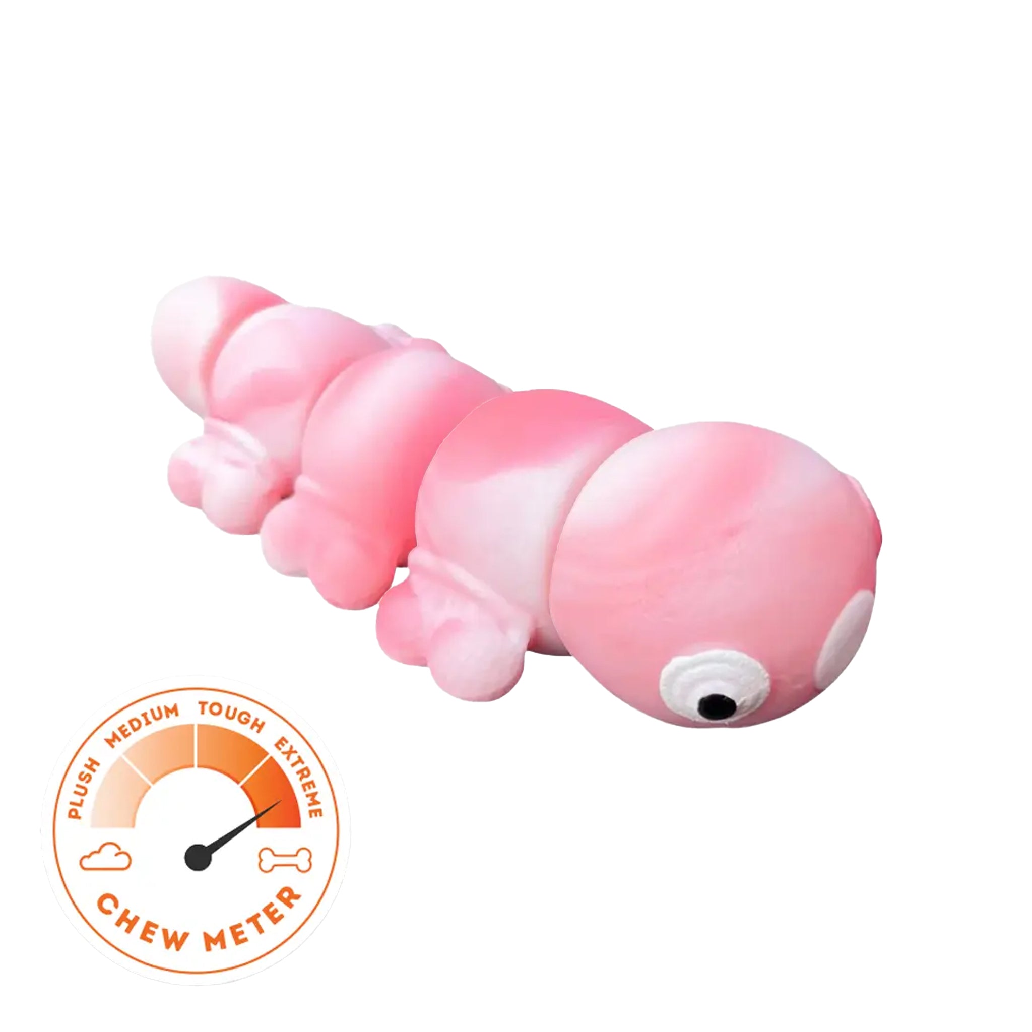 Happy Staffy Tough Wiggle Worm