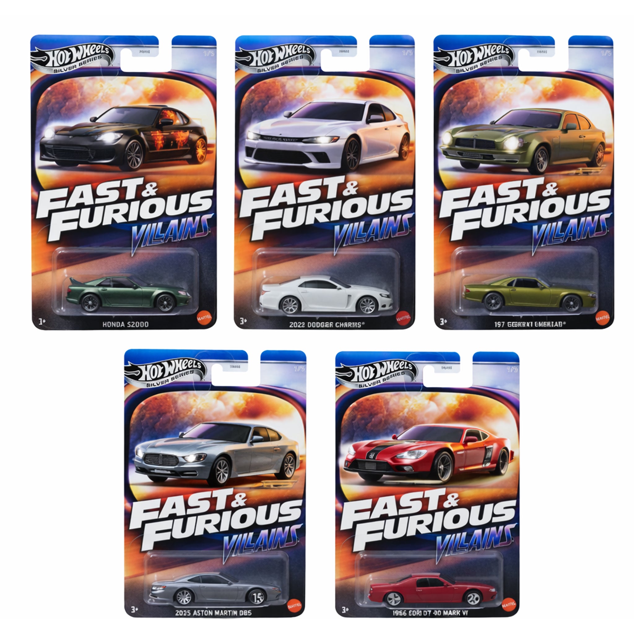 Hot Wheels Fast & Furious Vehicles 1:64 – Assorted