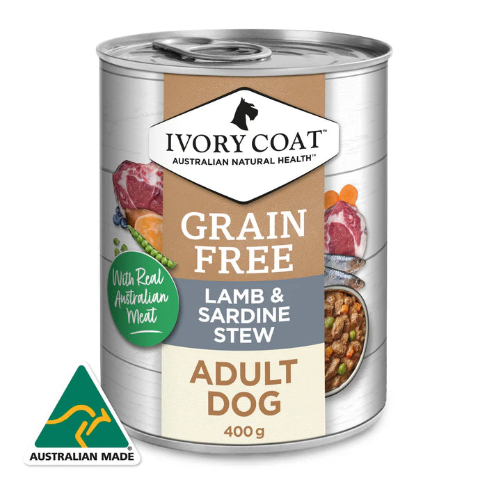 Ivory Coat Lamb & Sardine Stew 400g 12pk