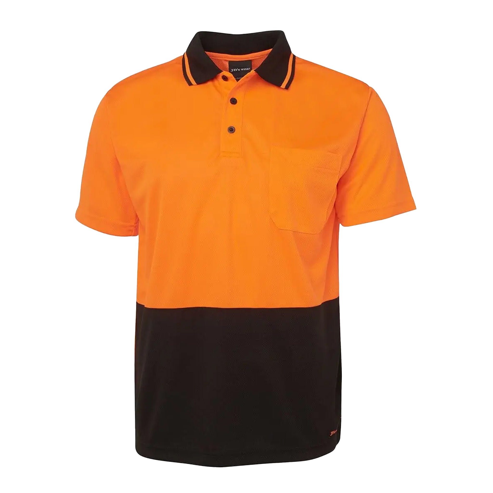 JB's Wear Hi-Vis Non-Cuff Traditional Polo