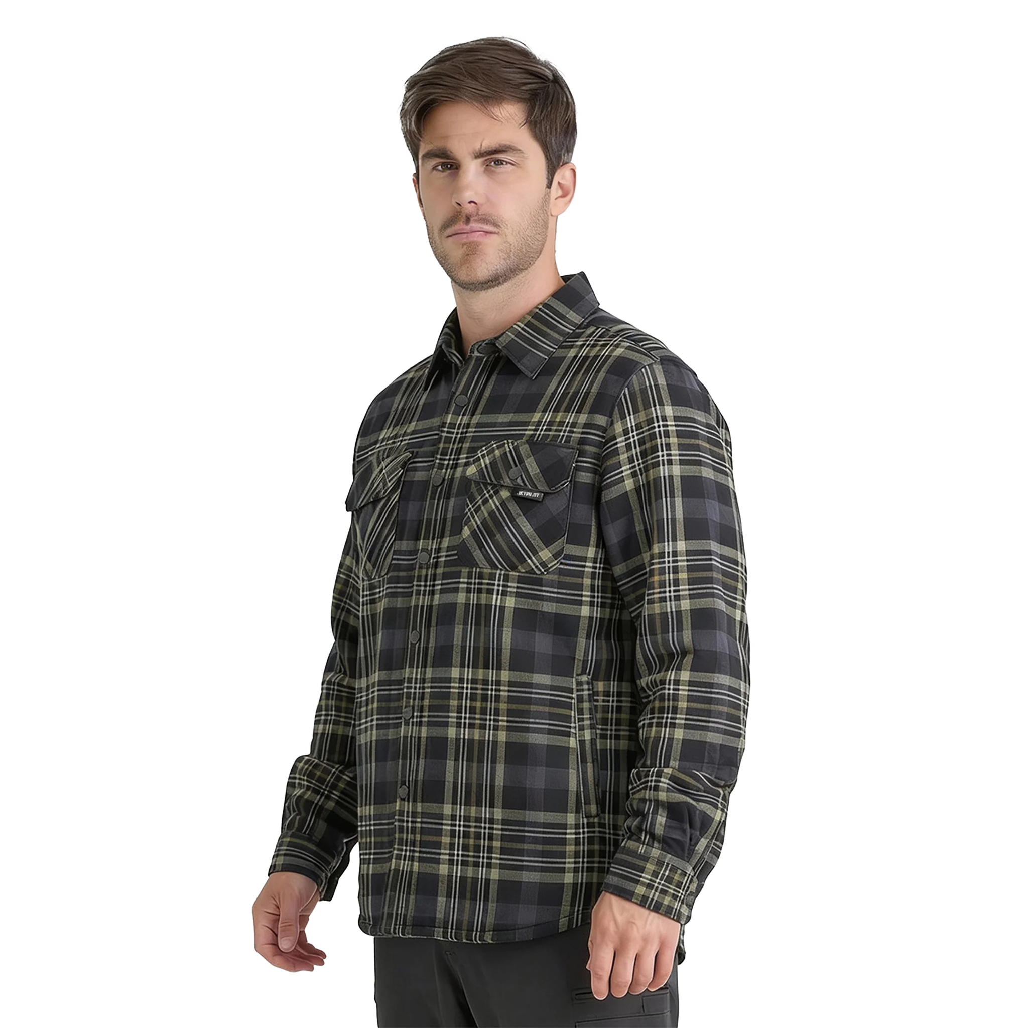 Jetpilot Layered Flannel Jacket