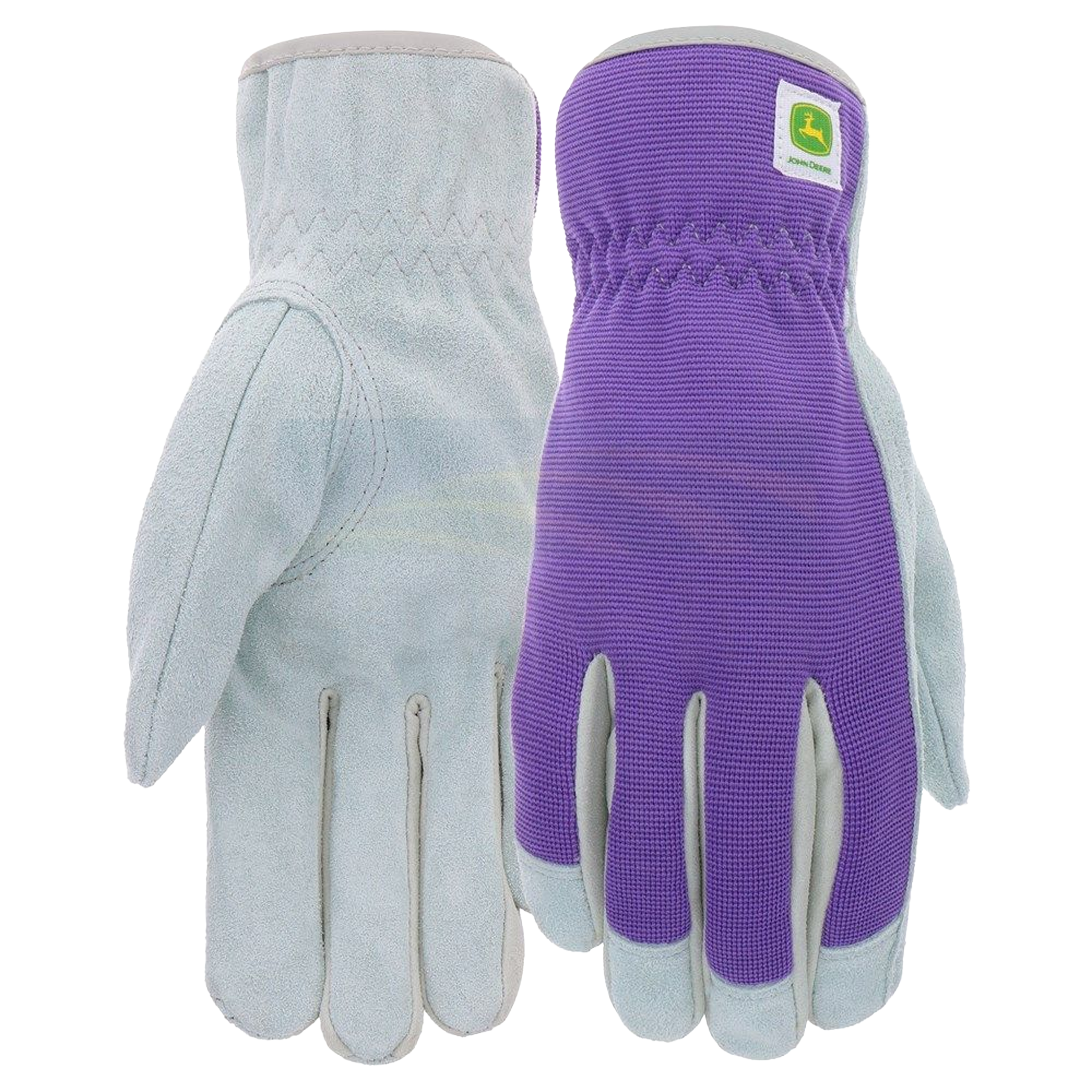 John Deere Women's Cowhide Spandex Gloves