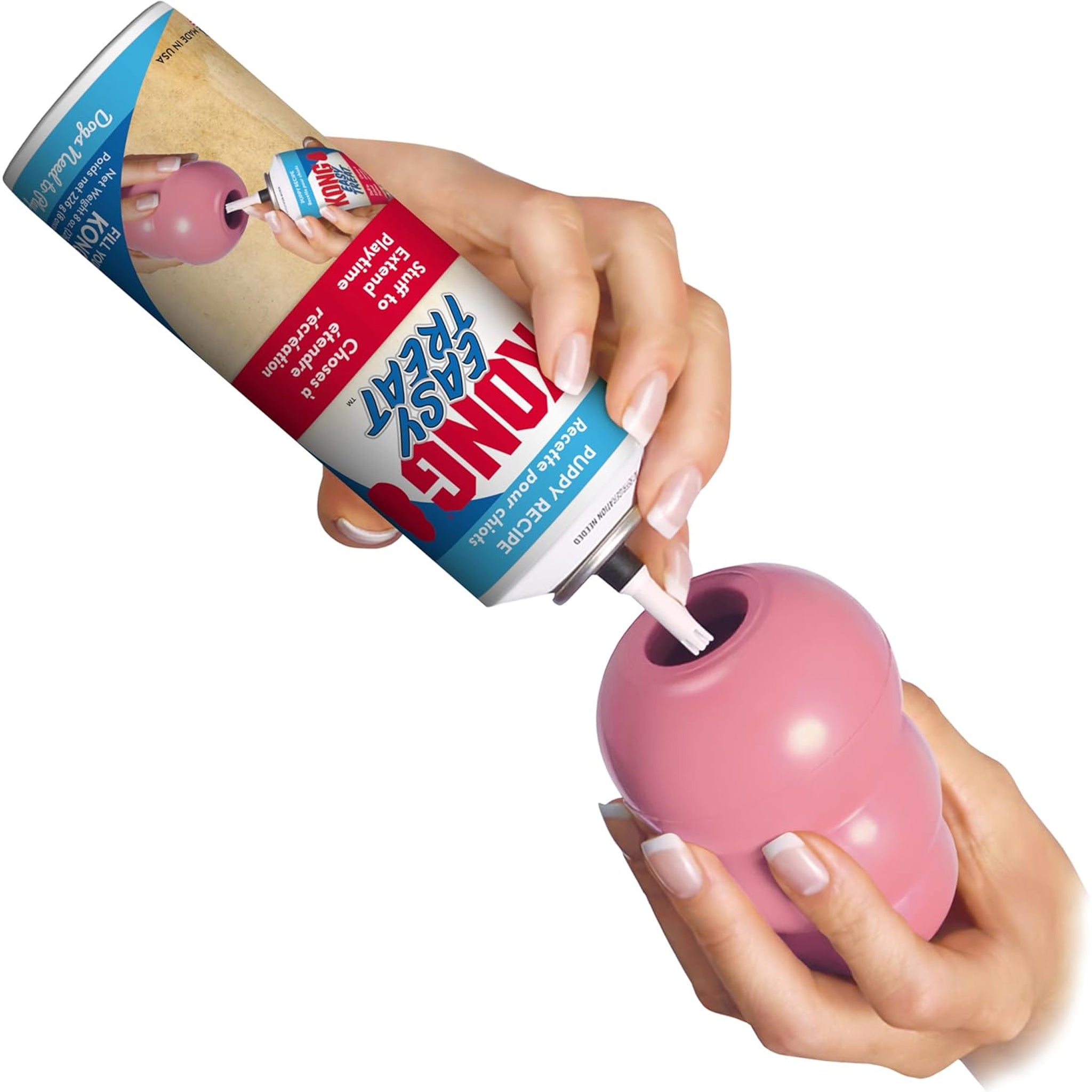 KONG Dog Easy Treat Paste – Puppy, Bacon Cheese & Liver