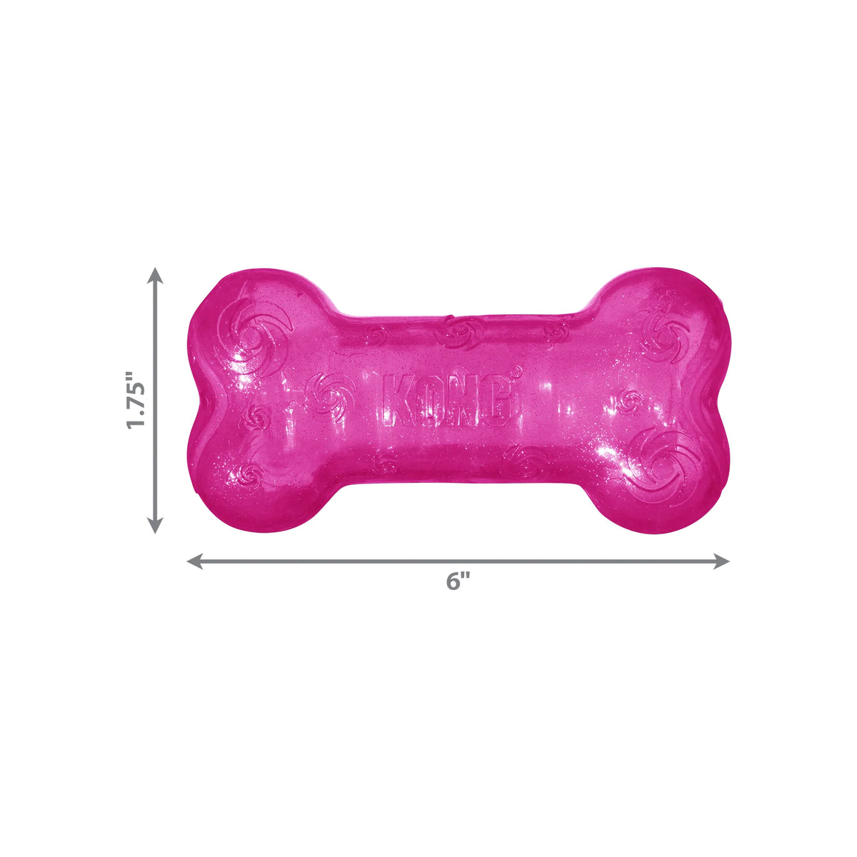 KONG Dog Squeeze Crackle Bone