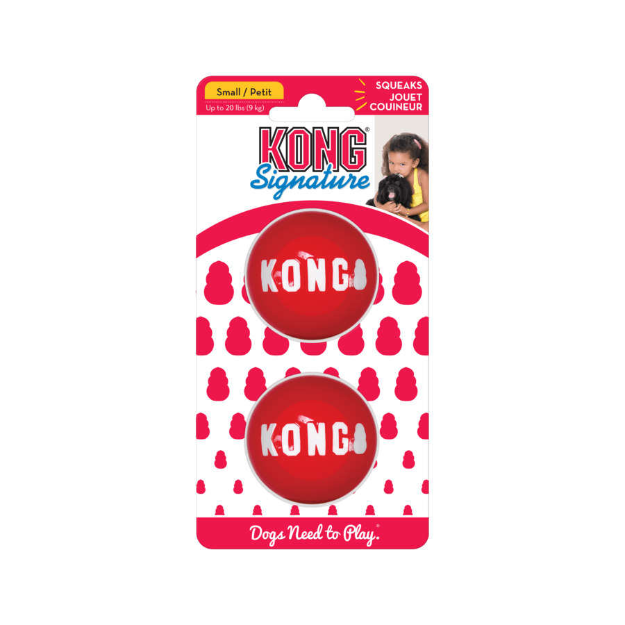 KONG Signature Balls 2-Pack