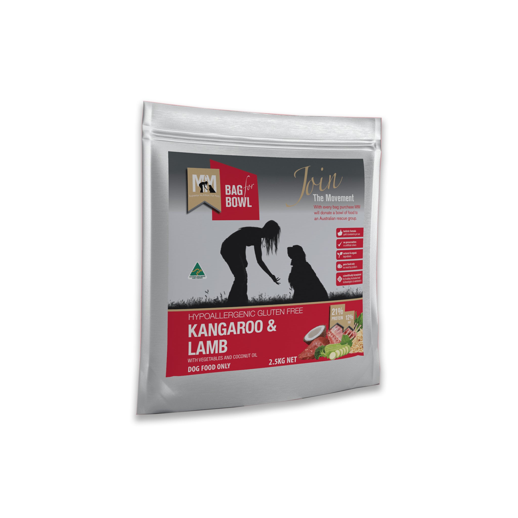 Meals for Mutts MFM Adult Kangaroo and Lamb
