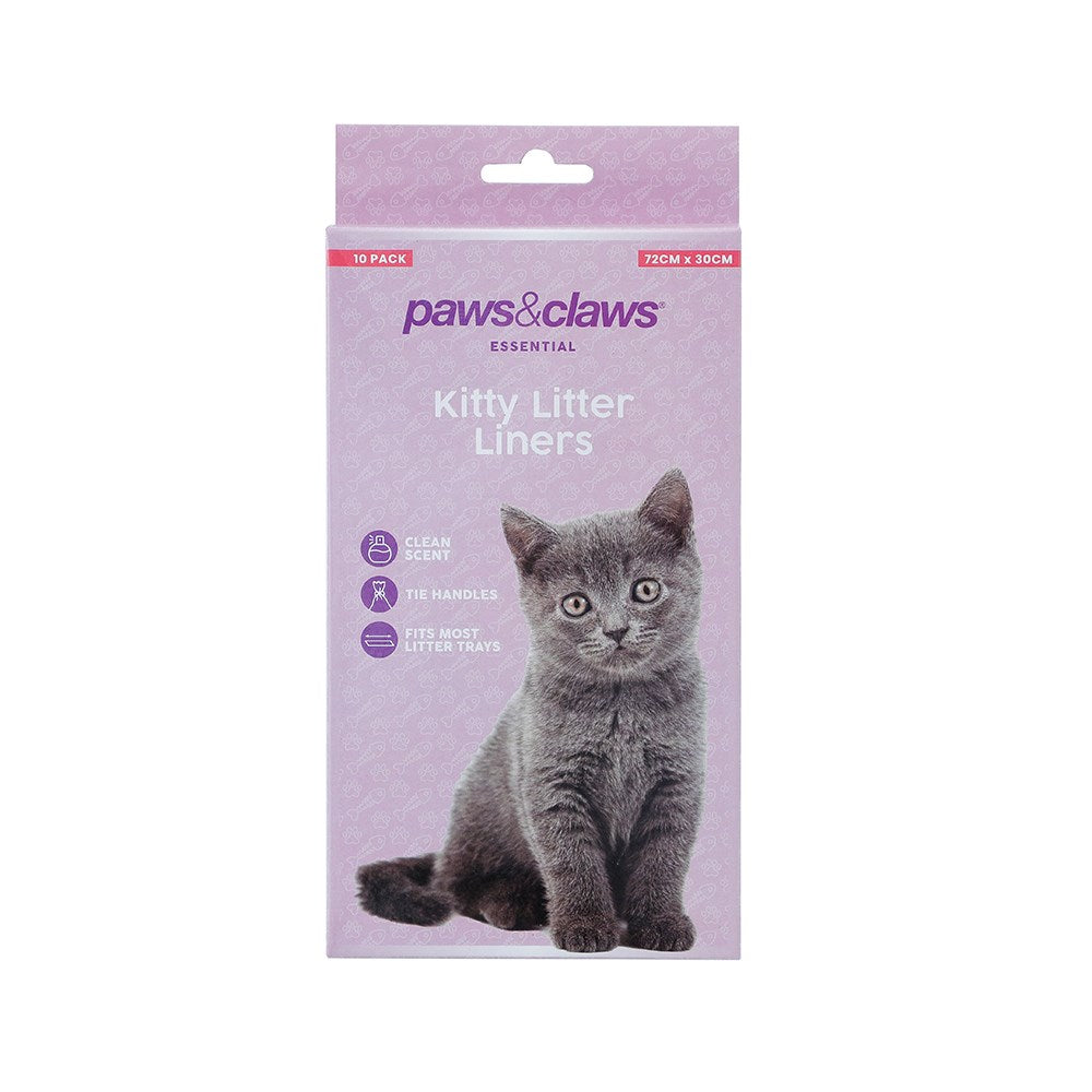 Kitty Litter Liners – 72 × 30cm (10 Pack)