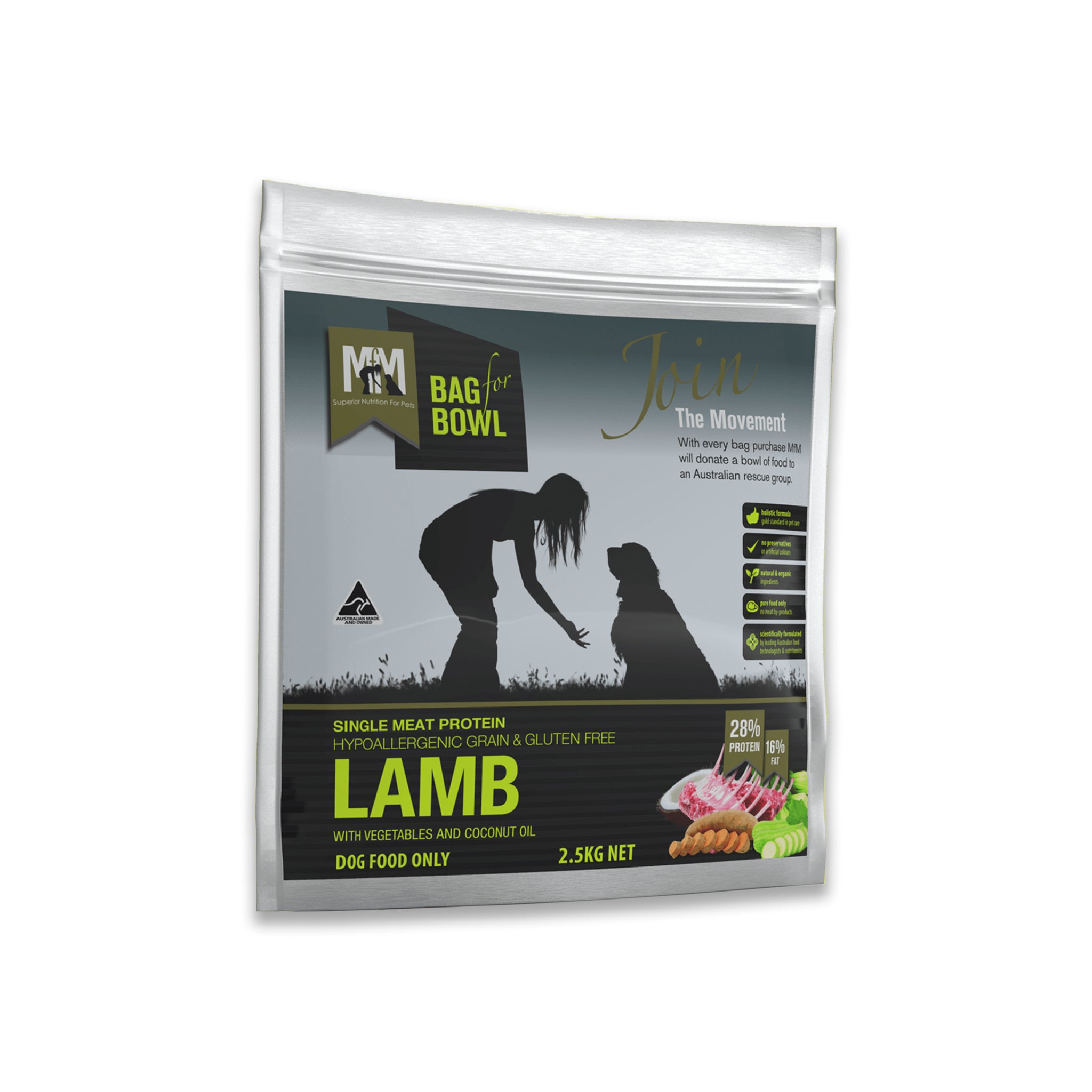 Meals for Mutts MFM Dog Single Protein Lamb (Grain Free)