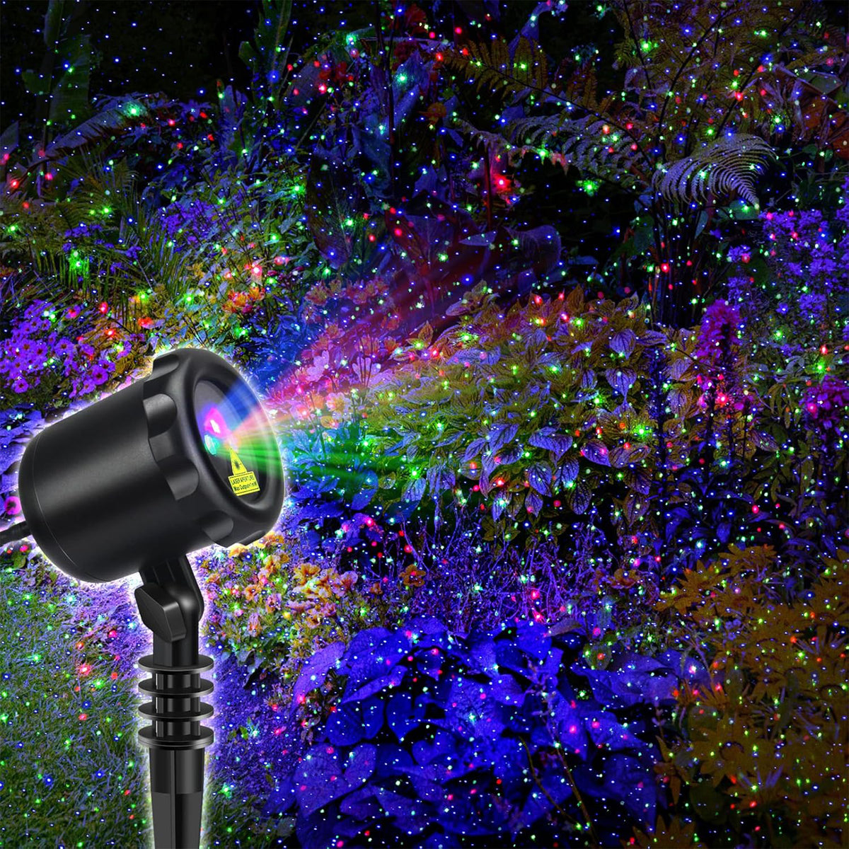 Laser RGB Dots Motion