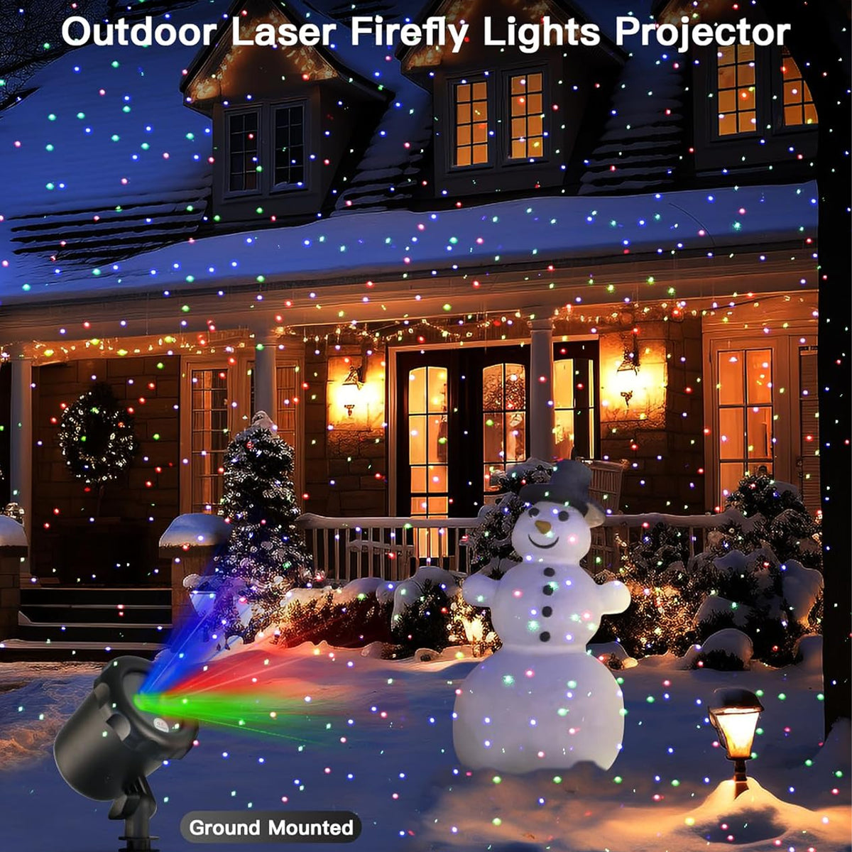 Laser RGB Dots Motion