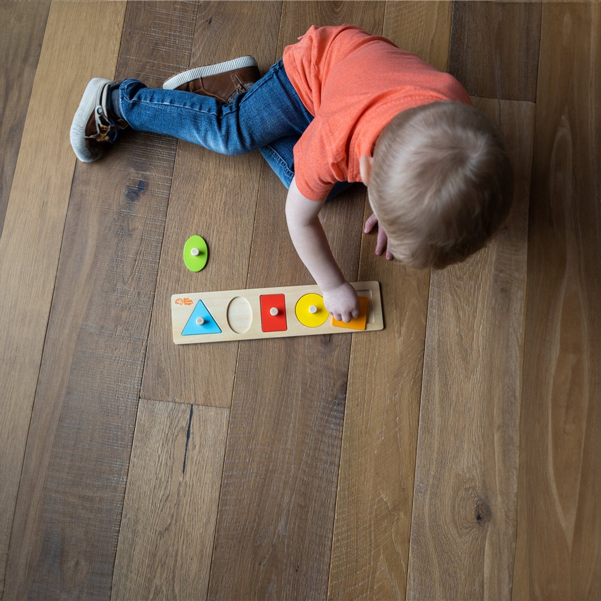 Let's Learn Shapes! Wooden Puzzle