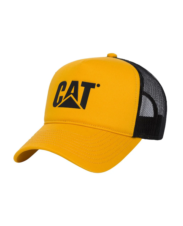 CAT Logo Mesh Back Hat-One Size