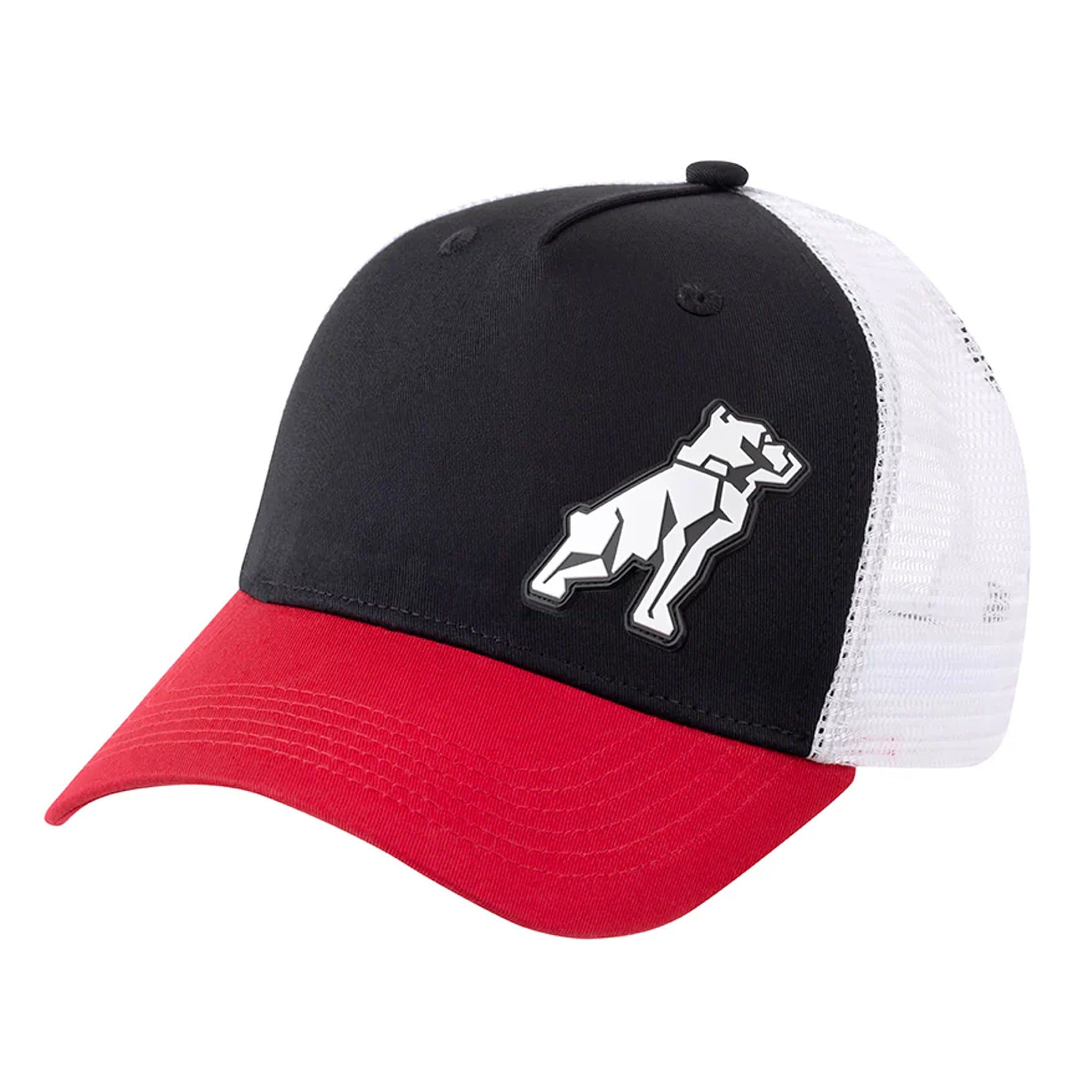 Mack Tri Colour Curved Trucker Cap