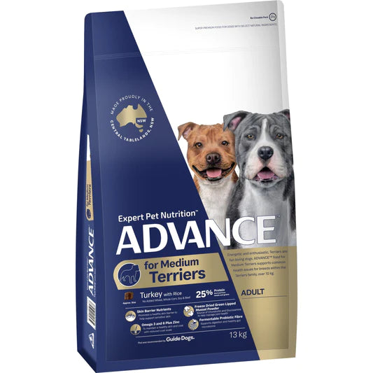 Advance Terrier Adult Medium Breed Turkey with Rice