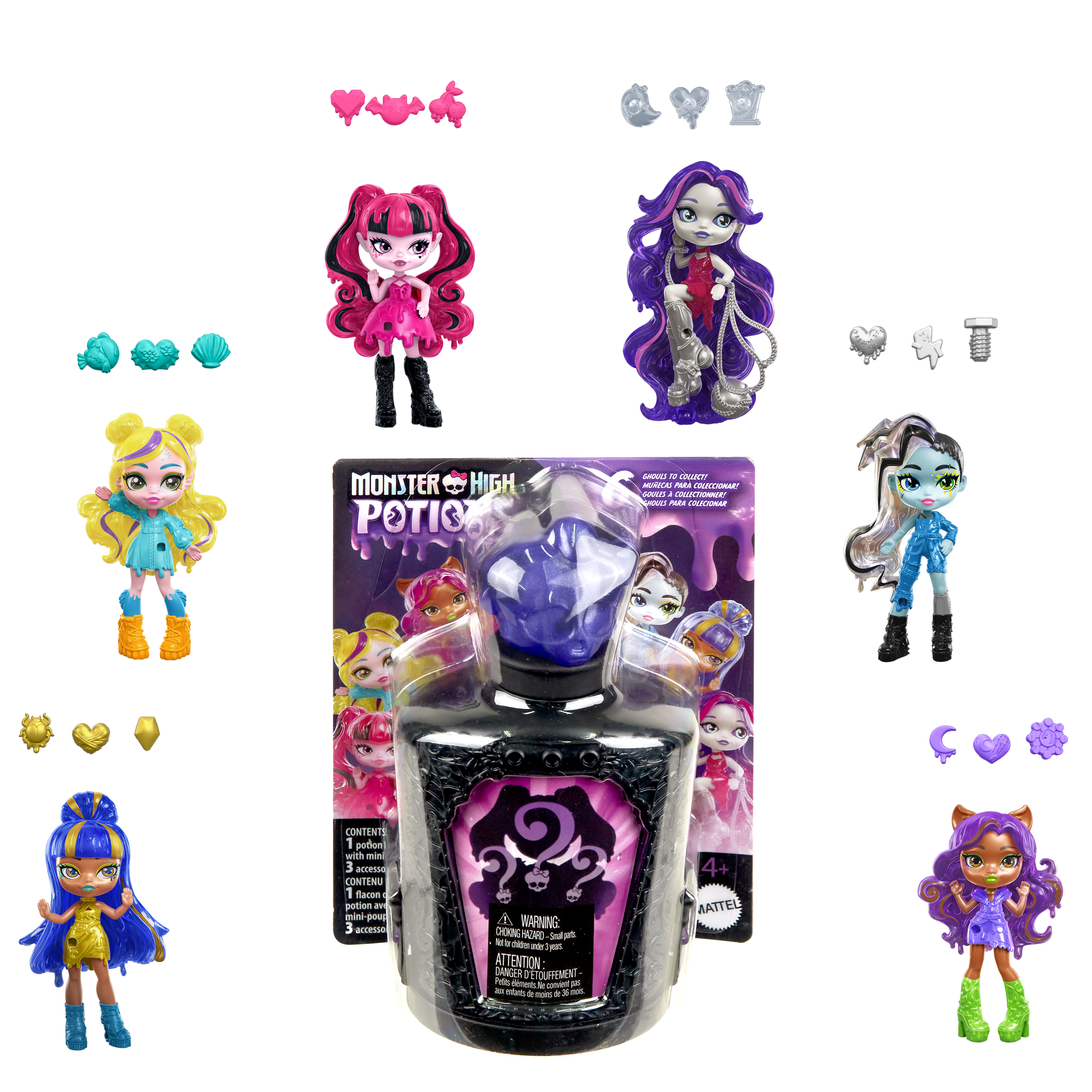 Monster High Fight Sized Potions assorted wave 1-3