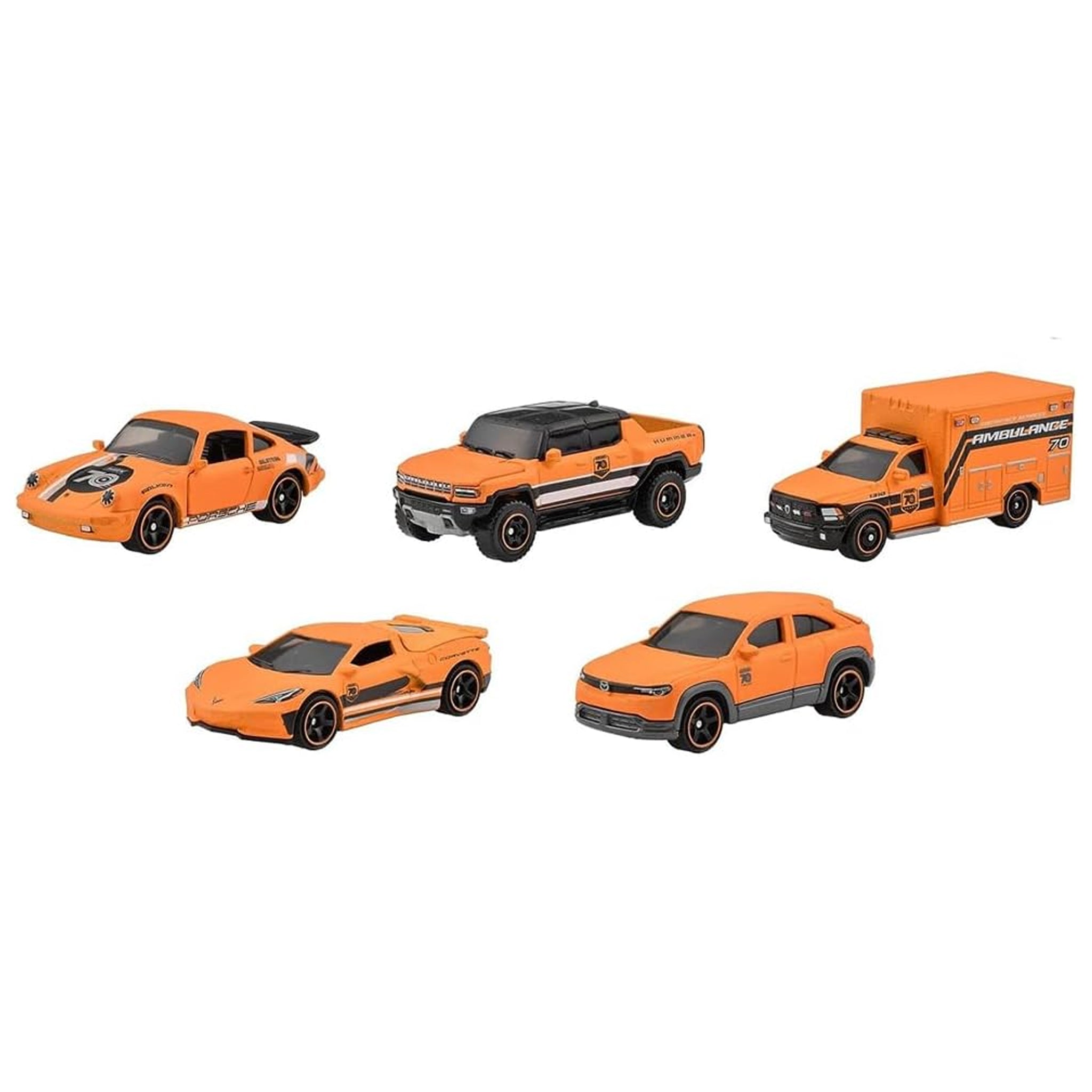 Matchbox 1:64 70th Anniversary Moving Parts Vehicles – Assorted