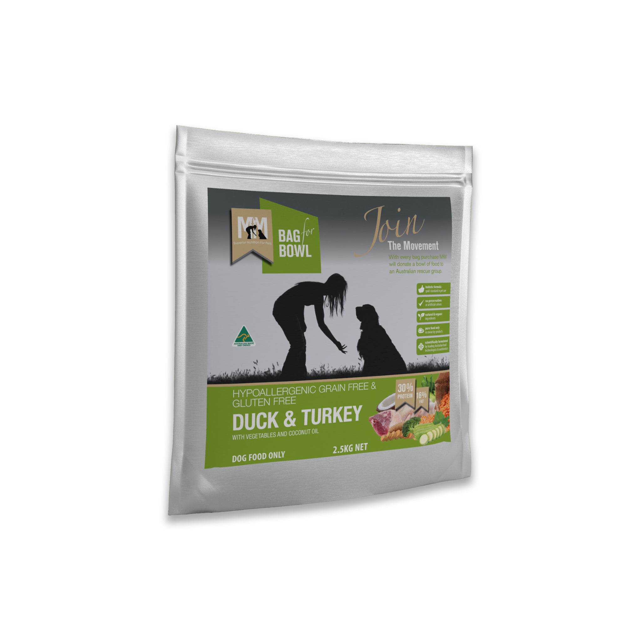Meals for Mutts MFM Adult Duck and Turkey (Grain Free)