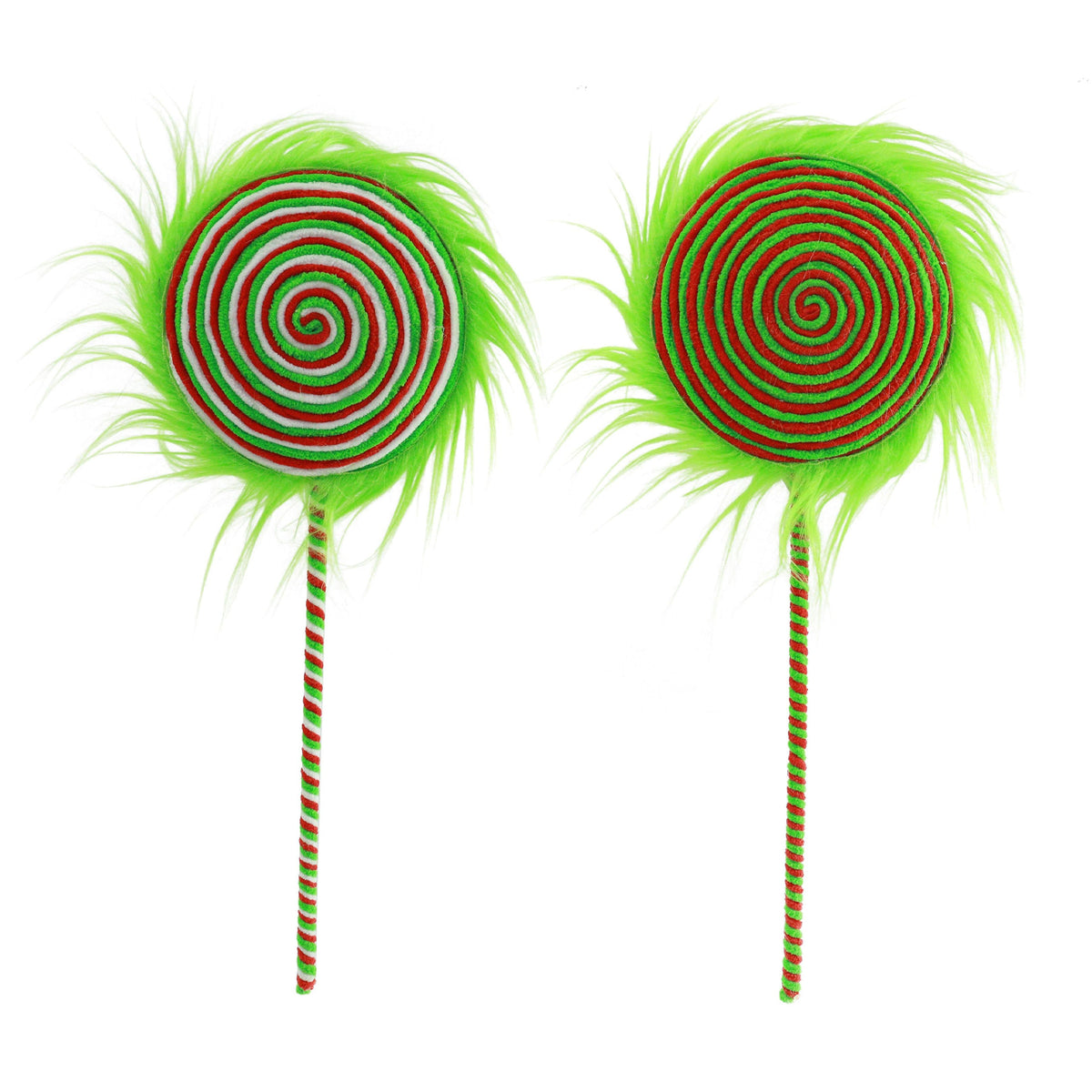 Mean Green Lollipop Pick 48cm Assorted