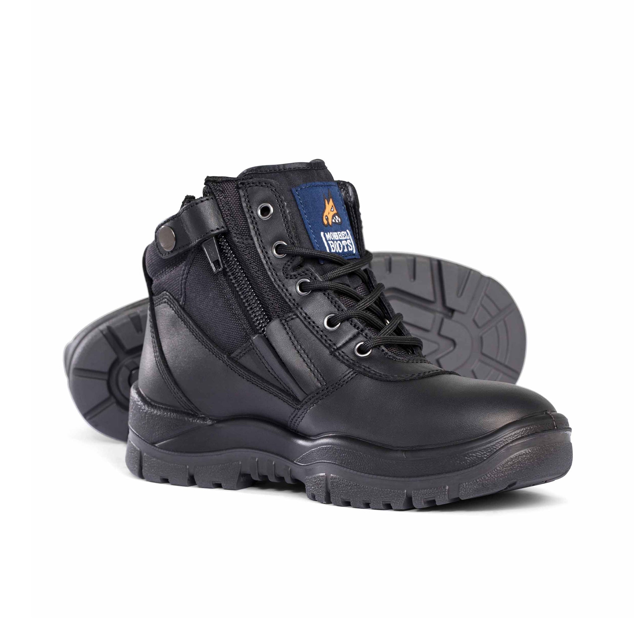 Mongrel Boots ZipSider Steel Toe Boot