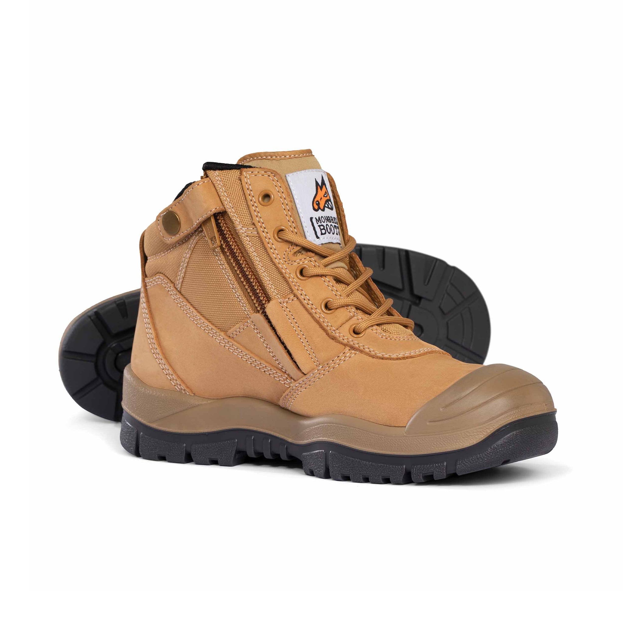 Mongrel Boots ZipSider w/ Scuff Cap