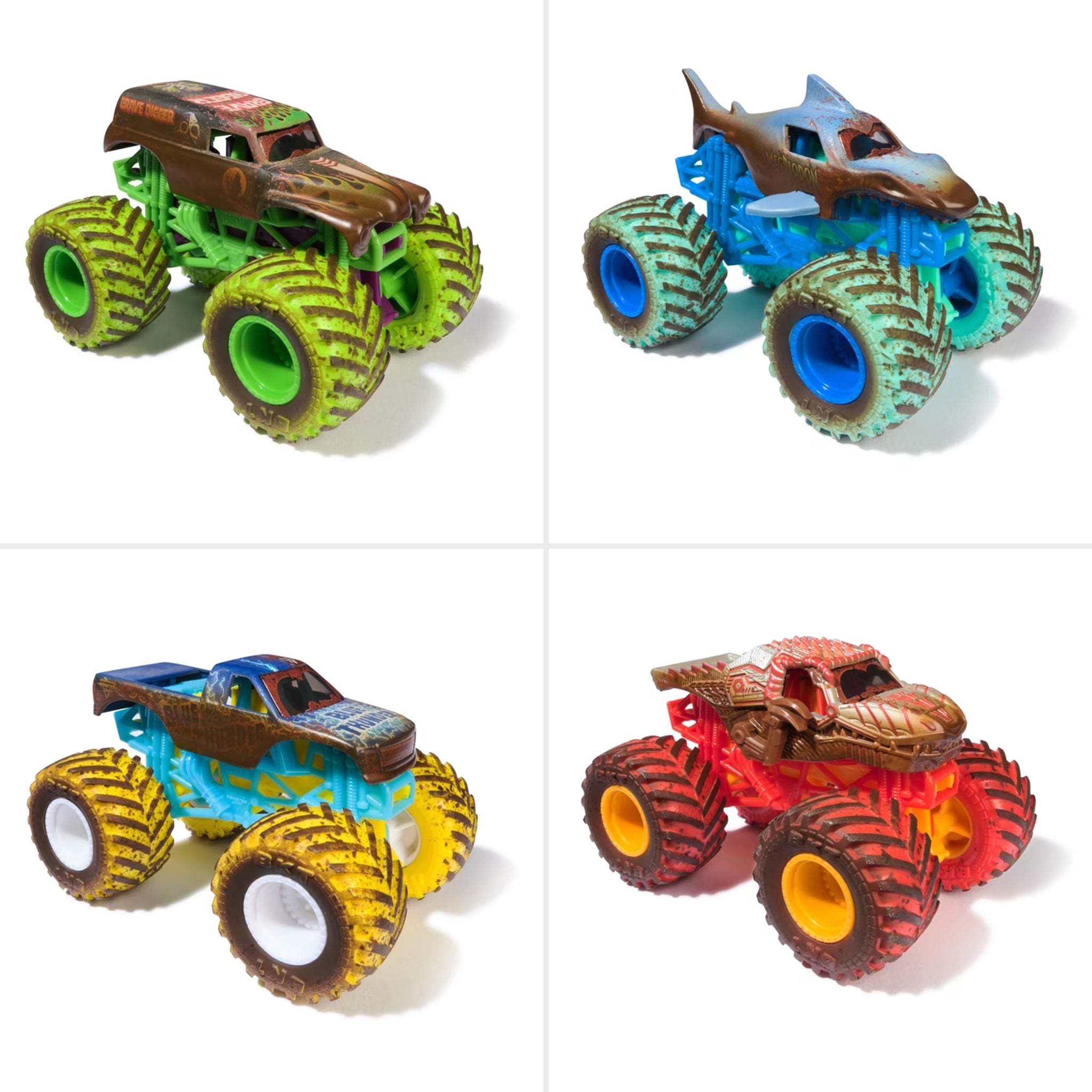 Monster Jam 1:64 Mud Blasters assorted