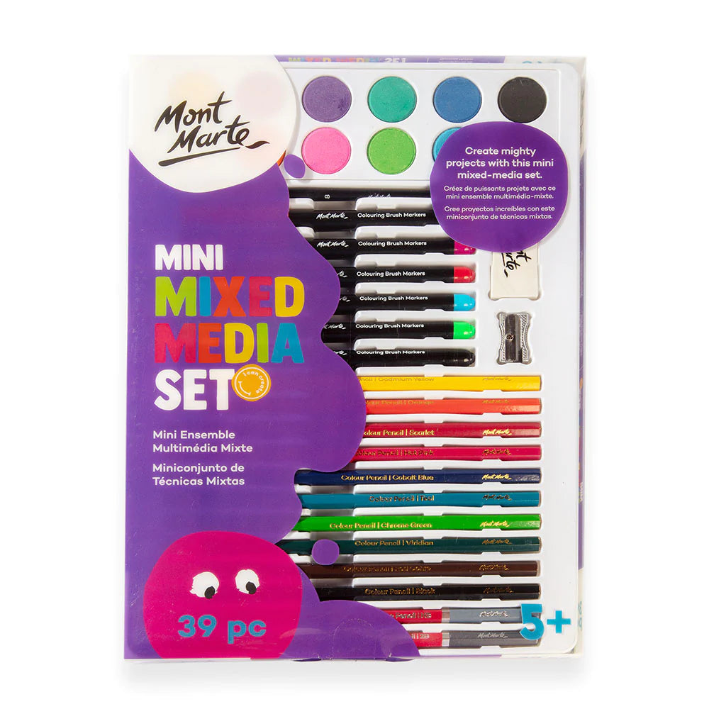 MONT MARTE Mini Mixed Media Set 39pc