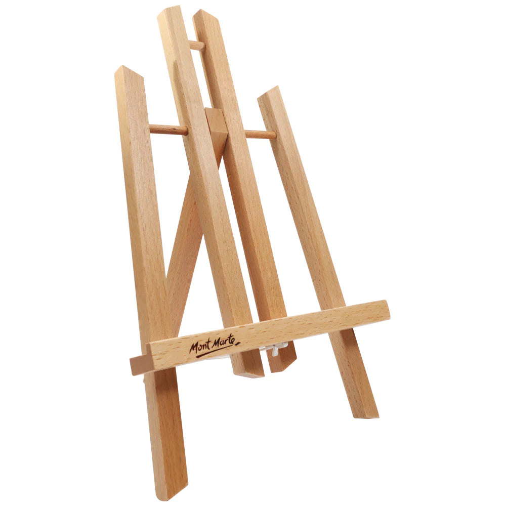 MONT MARTE Mini Display Easel Beech Wood Small