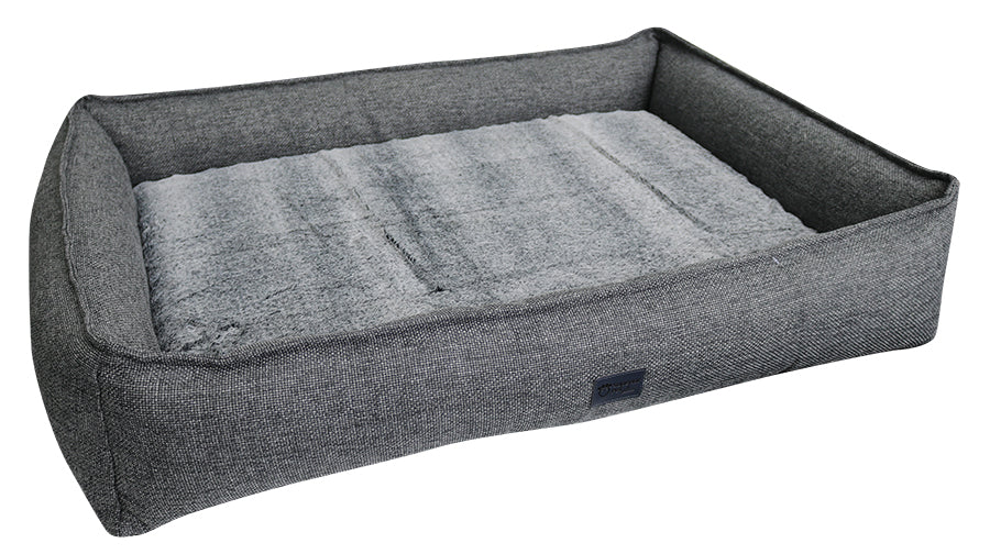 SUPERIOR Orthopedic Plush Dog Lounger Zip