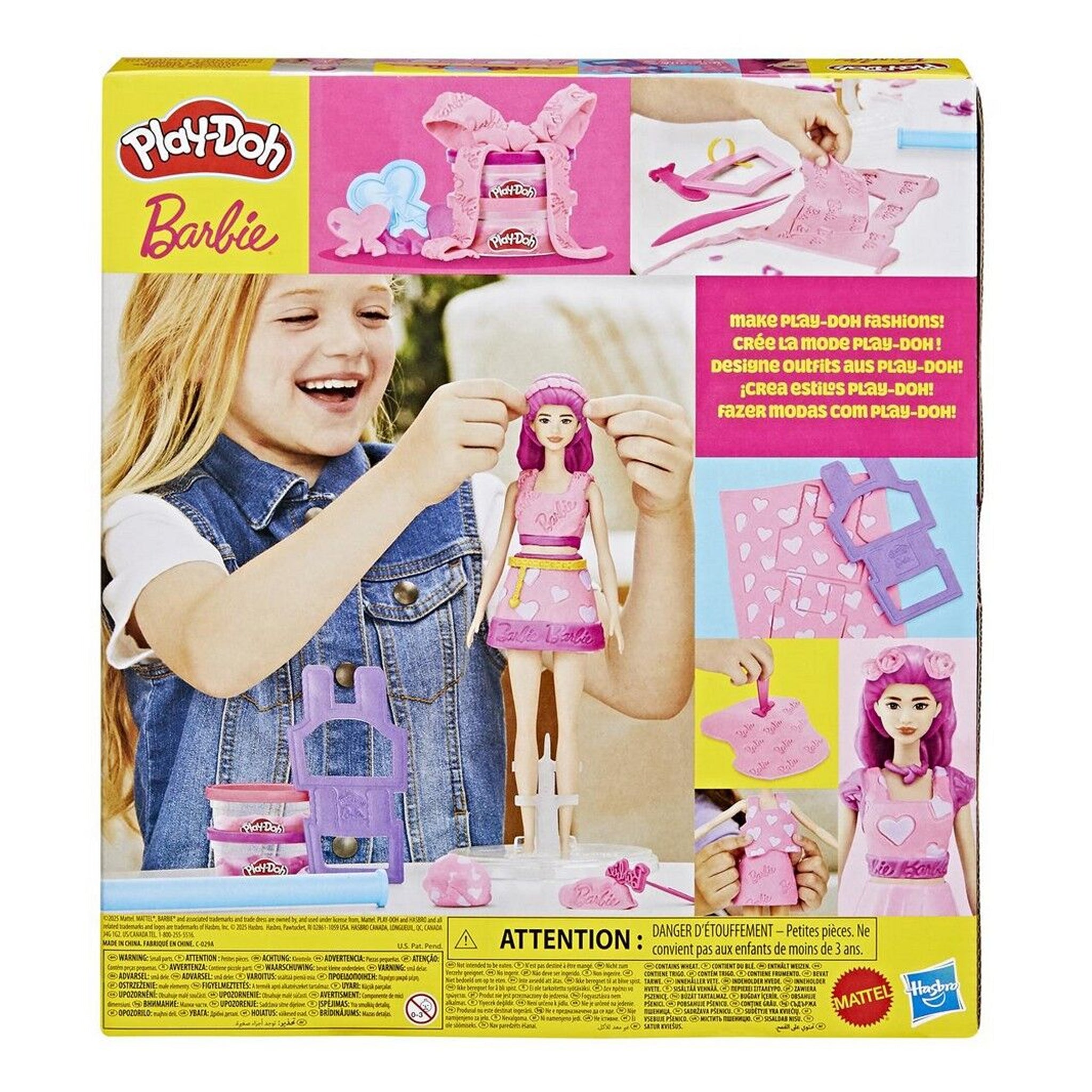 Play-Doh Barbie Designer Patterns Packs assorted