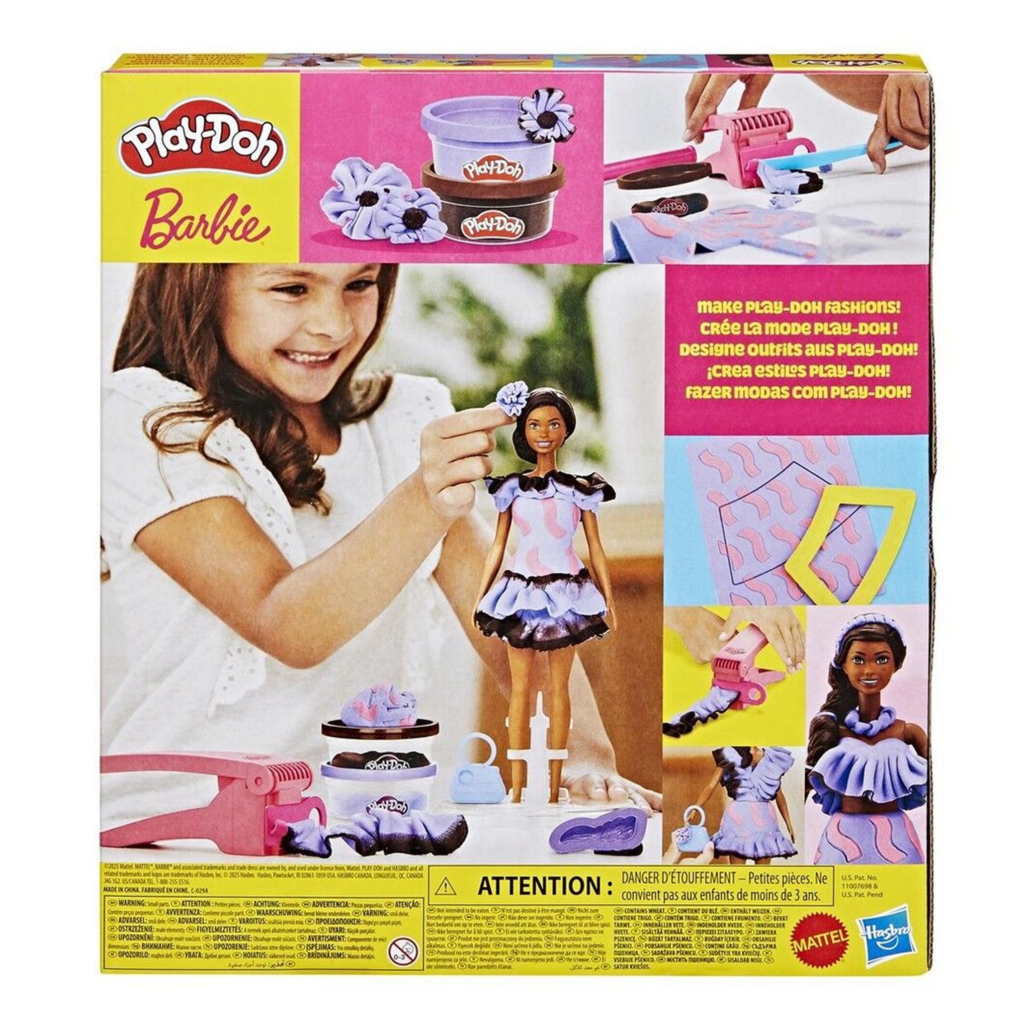 Play-Doh Barbie Designer Patterns Packs assorted