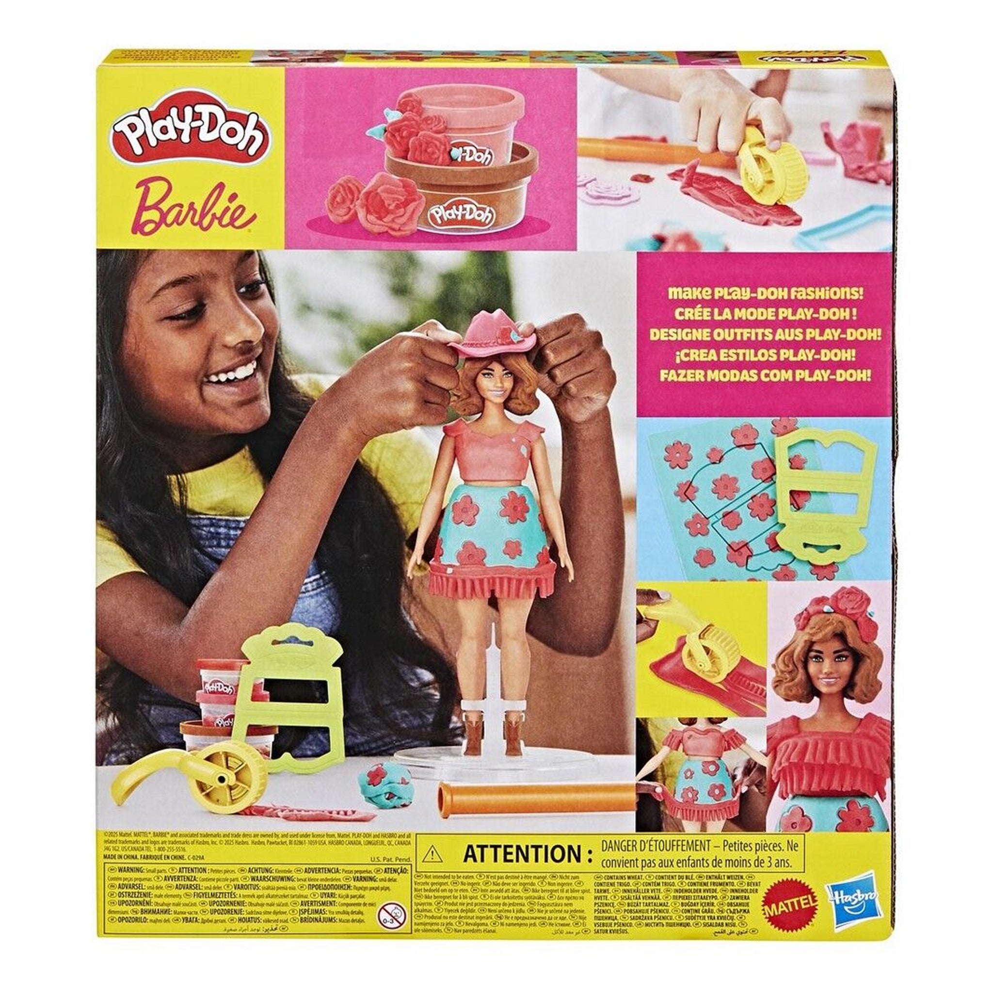 Play-Doh Barbie Designer Patterns Packs assorted