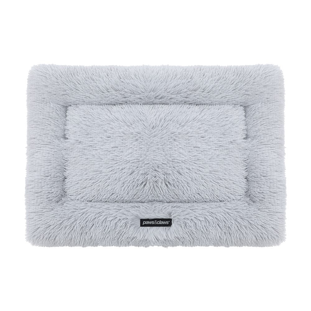 Plush Pet Mat – Light Grey