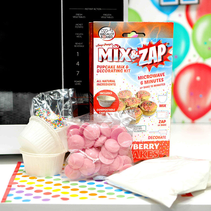 Wagalot Mix & Zap Strawberry Pupcakes Mix