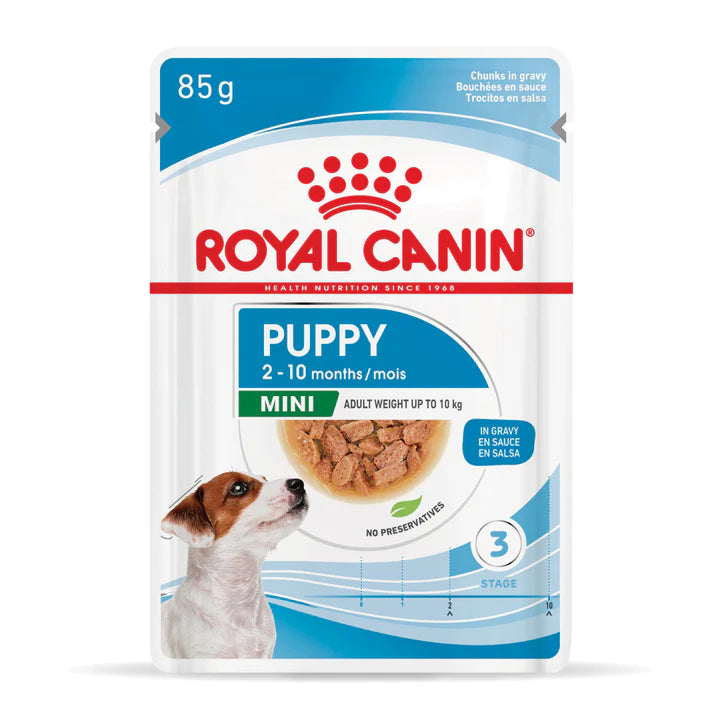 Royal Canin Dog Mini Puppy Pouches 85gx12