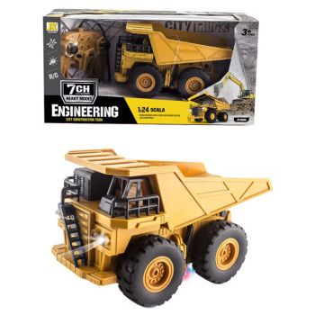 Radio Control 1:24 Mining Dump Truck – 2.4GHz 7 Channel