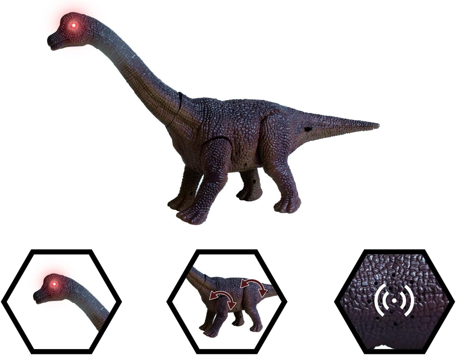 Radio Control Infra Red Brachiosaurus xx