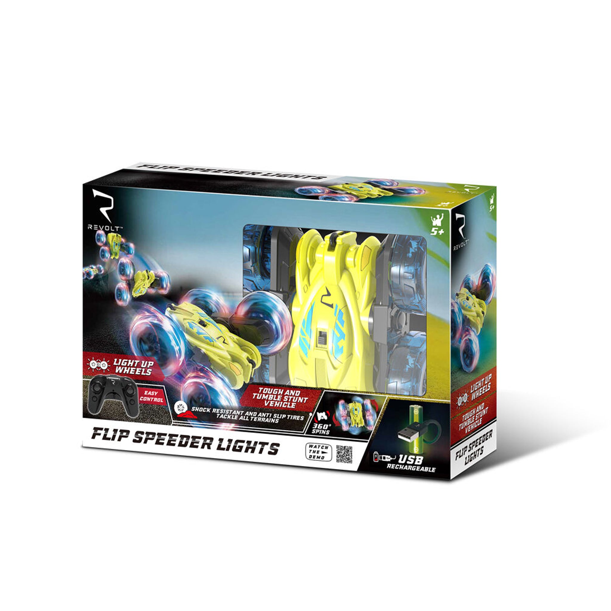 Revolt Radio Control Flip Speeder Lights