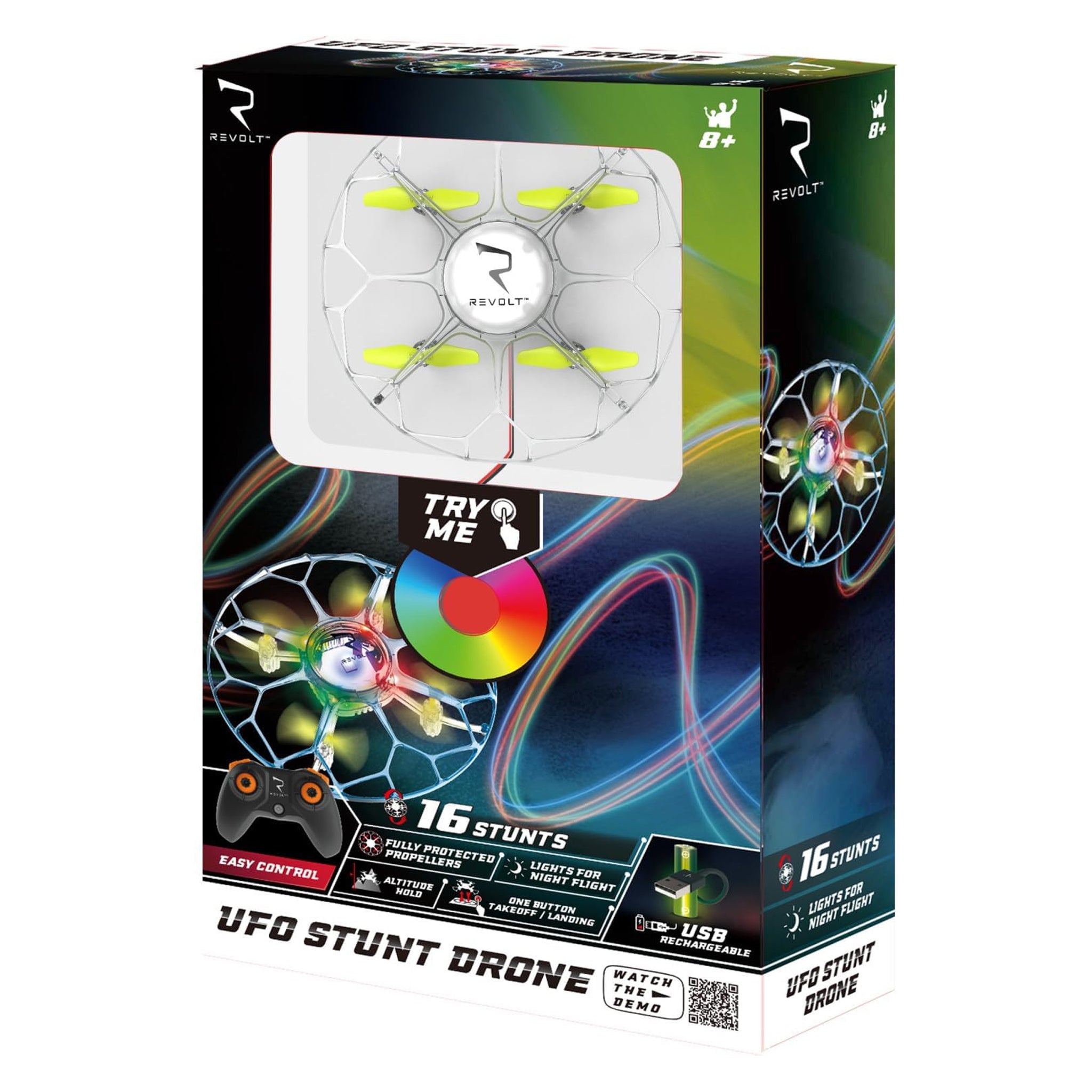 Revolt Radio Control UFO Stunt Drone